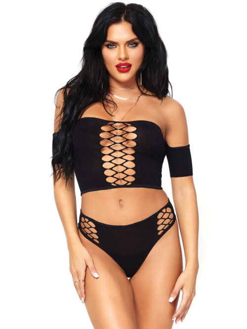 2-pc-opaque-crop-top-with-net-detail-and-matching-thong-back-bottoms-one-size-black-img2