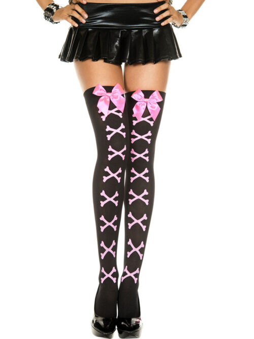 cross-bone-and-satin-bow-opaque-thigh-hi-one-size-black-pink-img1