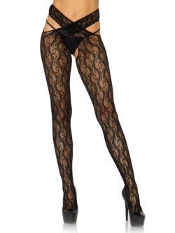 daisy-chain-floral-lace-crotchless-wrap-around-tights-one-size-black-img1