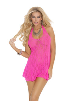 lace-halter-mini-dress-neon-pink-one-size-img1