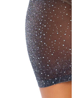 shimmery-rhinestone-tube-dress-one-size-black-silver-img1