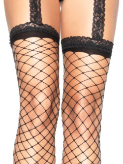 spandex-fence-net-lace-top-stockings-with-attached-lace-garterbelt-one-size-black-img1