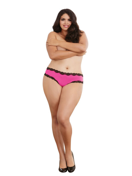 plus-size-cheeky-panty-with-lace-trim-and-criss-cross-back-hot-pink-img2
