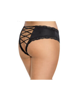 plus-size-cheeky-panty-with-lace-trim-and-elastic-criss-cross-black-img1